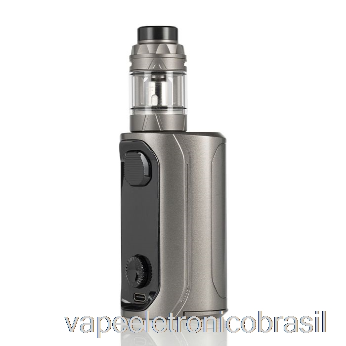 Vape Eletrônico Augvape Vx217 217w Starter Kit Cinza Metálico